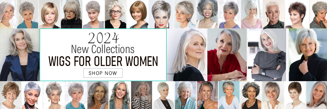 Older Lady Wigs Over 60 Years