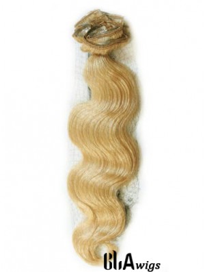 Blonde Wavy Gorgeous Remy Human Hair Tape In Hair Extensions