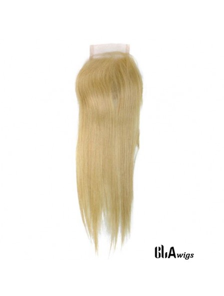 Best Blonde Long Straight Lace Closures