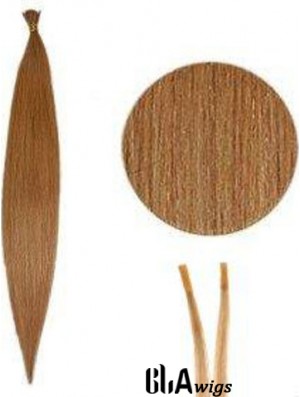 Auburn Straight Stick/I Tip Hair Extensions