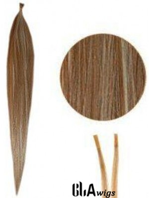 Brown Straight Stick/I Tip Hair Extensions