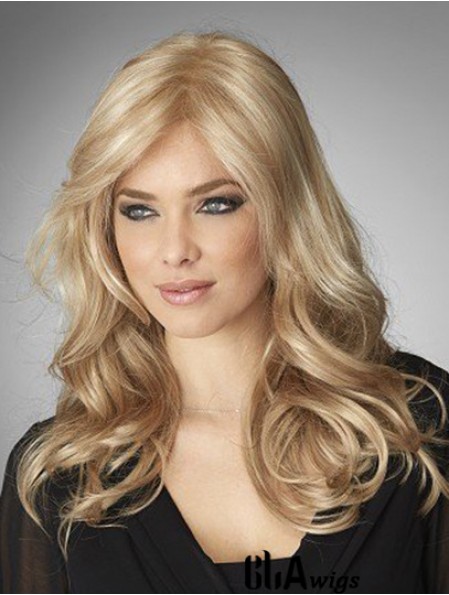 Buy Long Blonde Lace Front Mono Human Hair Wigs And Get Free Shipping On clawigs