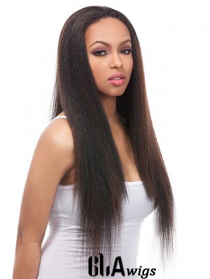 24 inch Black Lace Front Wigs For Black Women