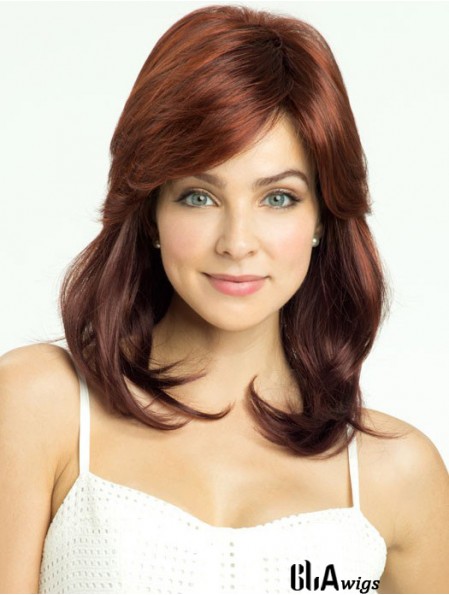 Straight Layered Shoulder Length Online Ombre/2 Tone Wigs