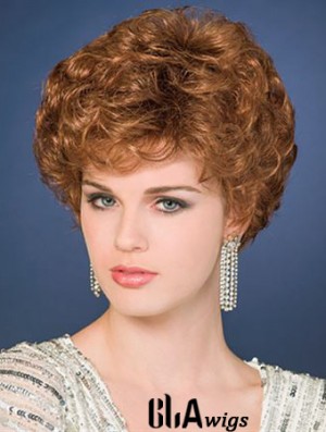 Cropped Curly Capless Layered 6 inch Amazing Synthetic Wigs