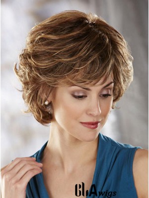 Wavy Auburn Fabulous Short Classic Wigs