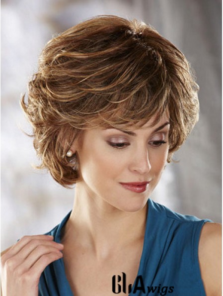 Wavy Auburn Fabulous Short Classic Wigs