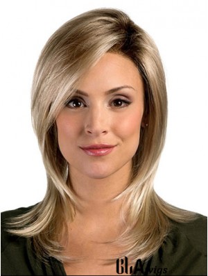 Good Synthetic Wigs UK With Capless Shoulder Length Straight Style