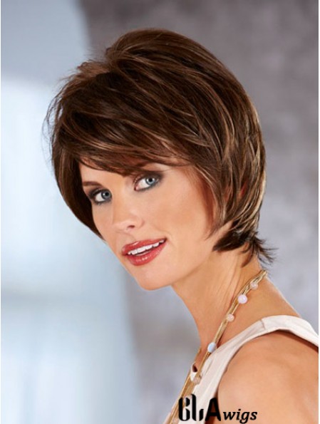 Straight Auburn Beautiful Chin Length Classic Wigs