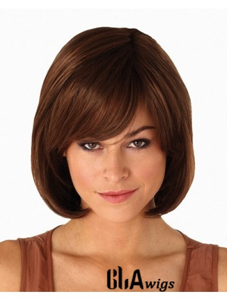 Straight Bobs 11 inch Auburn Best Synthetic Wigs