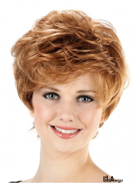 Short Classical Wavy 8 inch Capless Wigs