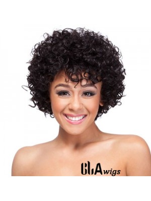 19 inch Classic Capless Synthetic Curly Wigs For African American Women