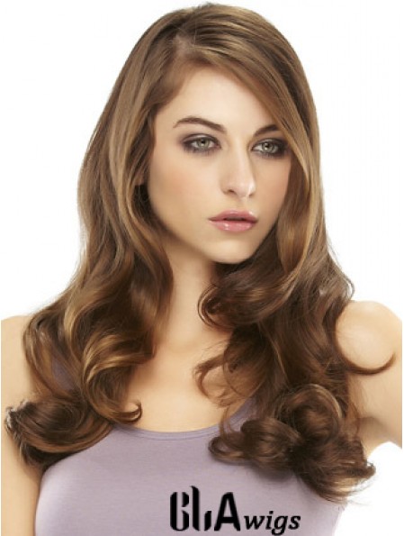 Cheap Auburn Wavy Long Hair Falls & Half