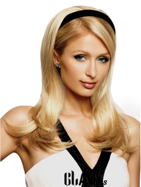 Great Blonde Synthetic Straight Hair Falls