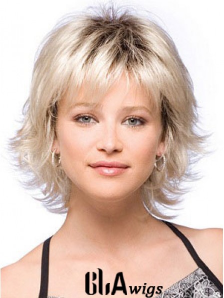 Chin Length Straight Capless Wigs Online Store