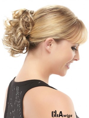 Blonde Bun Hair Pieces