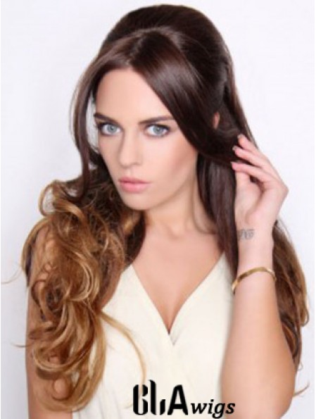 Perfect Black Synthetic Wavy Hair Falls