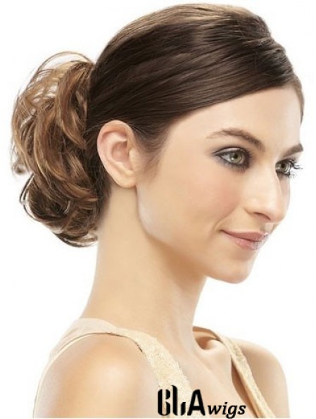 Brown Bun Hair Wrap